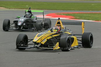 World © Octane Photographic Ltd. BRDC Formula 4 Championship. MSV F4-013. Silverstone, Sunday 27th April 2014. Sean Walkinshaw Racing (SWR) – Nicolas Beer. Digital Ref : 0916lb1d9749