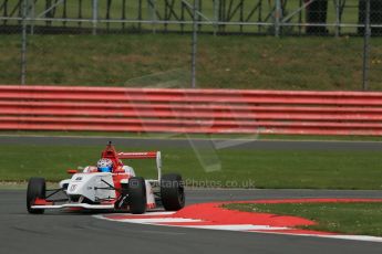 World © Octane Photographic Ltd. BRDC Formula 4 Championship. MSV F4-013. Silverstone, Sunday 27th April 2014. Lanan Racing – George Russell. Digital Ref : 0916lb1d9774