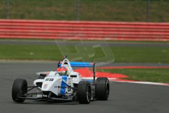 World © Octane Photographic Ltd. BRDC Formula 4 Championship. MSV F4-013. Silverstone, Sunday 27th April 2014. Douglas Motorsport - Diego Menchaca. Digital Ref : 0916lb1d9792