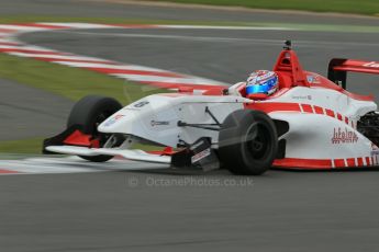 World © Octane Photographic Ltd. BRDC Formula 4 Championship. MSV F4-013. Silverstone, Sunday 27th April 2014. Lanan Racing – George Russell. Digital Ref : 0916lb1d9873