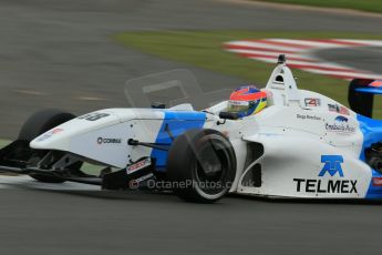 World © Octane Photographic Ltd. BRDC Formula 4 Championship. MSV F4-013. Silverstone, Sunday 27th April 2014. Douglas Motorsport - Diego Menchaca. Digital Ref : 0916lb1d9885