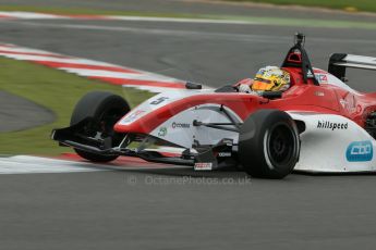 World © Octane Photographic Ltd. BRDC Formula 4 Championship. MSV F4-013. Silverstone, Sunday 27th April 2014. Hillspeed - Gustavo Lima. Digital Ref : 0916lb1d9910