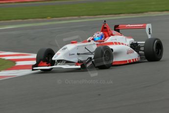 World © Octane Photographic Ltd. BRDC Formula 4 Championship. MSV F4-013. Silverstone, Sunday 27th April 2014. Lanan Racing – George Russell. Digital Ref : 0916lb1d9951