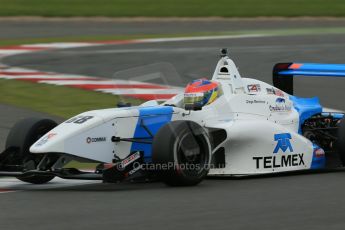 World © Octane Photographic Ltd. BRDC Formula 4 Championship. MSV F4-013. Silverstone, Sunday 27th April 2014. Douglas Motorsport - Diego Menchaca. Digital Ref : 0916lb1d9962
