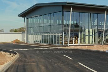 World © Octane Photographic Ltd. 3rd May 2014 - FIA Formula E Head Quarters under construction - Donington Park. Digital Ref : 0890cb1d2628