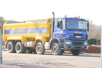 World © Octane Photographic Ltd. 13th February 2014 - FIA Formula E Head Quarters under construction - Donington Park. Digital Ref : 0890cb1d2635