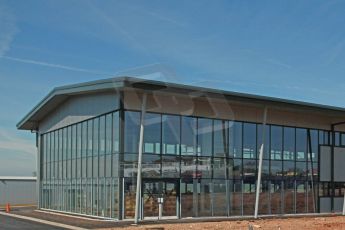 World © Octane Photographic Ltd. 3rd May 2014 - FIA Formula E Head Quarters under construction - Donington Park. Digital Ref : 0890cb1d2769