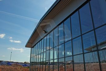 World © Octane Photographic Ltd. 3rd May 2014 - FIA Formula E Head Quarters under construction - Donington Park. Digital Ref : 0890cb1d2777