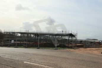 World © Octane Photographic Ltd. 4th March 2014 - FIA Formula E Head Quarters under construction - Donington Park. Digital Ref : 0890lb1d5230
