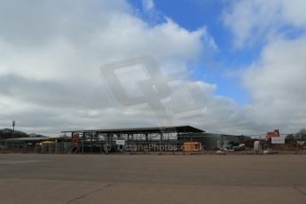 World © Octane Photographic Ltd. 11th March 2014 - FIA Formula E Head Quarters under construction - Donington Park. Digital Ref : 0890lb1d5239