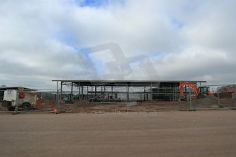 World © Octane Photographic Ltd. 11th March 2014 - FIA Formula E Head Quarters under construction - Donington Park. Digital Ref : 0890lb1d5248