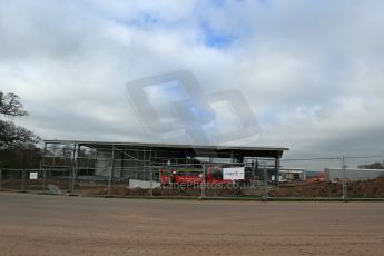 World © Octane Photographic Ltd. 11th March 2014 - FIA Formula E Head Quarters under construction - Donington Park. Digital Ref : 0890lb1d5253