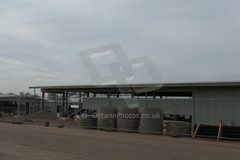 World © Octane Photographic Ltd. 20th March 2014 - FIA Formula E Head Quarters under construction - Donington Park. Digital Ref : 0890lb1d6089