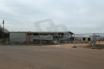 World © Octane Photographic Ltd. 20th March 2014 - FIA Formula E Head Quarters under construction - Donington Park. Digital Ref : 0890lb1d6092
