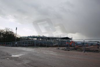 World © Octane Photographic Ltd. 27th February 2014 - FIA Formula E Head Quarters under construction - Donington Park. Digital Ref : 0890lw1d3033