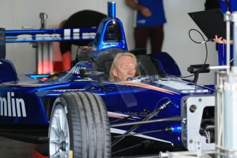 World © Octane Photographic Ltd. FIA Formula E testing – Donington Park 3rd July 2014. Spark-Renault SRT_01E. Amlin Aguri. Digital Ref : 1005LB1D6169