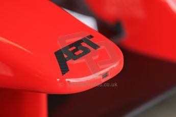 World © Octane Photographic Ltd. FIA Formula E testing – Donington Park 3rd July 2014. Spark-Renault SRT_01E. Audi Sport ABT. Digital Ref : 1005LB1D6213