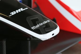 World © Octane Photographic Ltd. FIA Formula E testing – Donington Park 3rd July 2014. Spark-Renault SRT_01E. Mahindra Racing. Digital Ref : 1005LB1D6240
