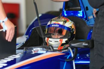 World © Octane Photographic Ltd. FIA Formula E testing – Donington Park 3rd July 2014. Spark-Renault SRT_01E. Amlin Aguri – Antonio Felix da Costa. Digital Ref : 1005LB1D6256