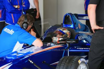 World © Octane Photographic Ltd. FIA Formula E testing – Donington Park 3rd July 2014. Spark-Renault SRT_01E. Amlin Aguri – Antonio Felix da Costa. Digital Ref : 1005LB1D6269