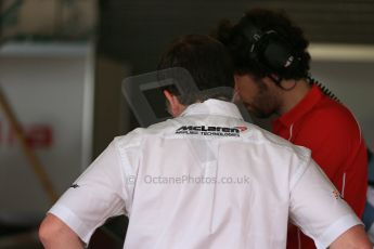 World © Octane Photographic Ltd. FIA Formula E testing – Donington Park 3rd July 2014. Spark-Renault SRT_01E. McLaren applied technologies and Mahindra racing. Digital Ref : 1005LB1D6382