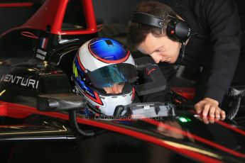 World © Octane Photographic Ltd. FIA Formula E testing – Donington Park 3rd July 2014. Spark-Renault SRT_01E. Venturi - Stephane Sarrazin. Digital Ref : 1005LB1D6396