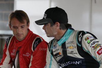 World © Octane Photographic Ltd. FIA Formula E testing – Donington Park 19th August 2014. Spark-Renault SRT_01E. China Racing – T.Garcia and Nelson Piquet Jnr. Digital Ref : 1077LB1D5137