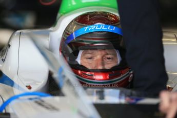 World © Octane Photographic Ltd. FIA Formula E testing – Donington Park 19th August 2014. Spark-Renault SRT_01E. TrulliGP - Jarno Trulli. Digital Ref : 1077LB1D5484