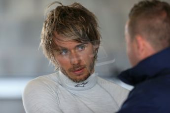 World © Octane Photographic Ltd. FIA Formula E testing – Donington Park 19th August 2014. Spark-Renault SRT_01E. Andretti Autosport – Charles Pic. Digital Ref :  1077LB1D5570