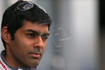 World © Octane Photographic Ltd. FIA Formula E testing – Donington Park 19th August 2014. Spark-Renault SRT_01E. Mahindra Racing - Karun Chandhok. Digital Ref : 1077LB1D5727