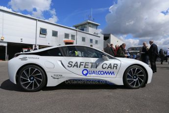 World © Octane Photographic Ltd. FIA Formula E testing – Donington Park 19th August 2014. BMW i8 Safety Car. Digital Ref :