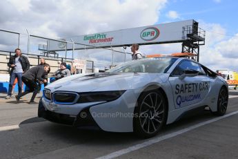 World © Octane Photographic Ltd. FIA Formula E testing – Donington Park 19th August 2014. BMW i8 Safety Car. Digital Ref :