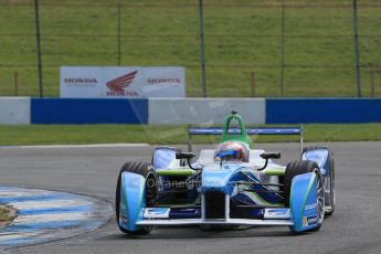 World © Octane Photographic Ltd. FIA Formula E testing – Donington Park 19th August 2014. Spark-Renault SRT_01E. TrulliGP - Jarno Trulli. Digital Ref :