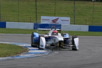 World © Octane Photographic Ltd. FIA Formula E testing – Donington Park 19th August 2014. Spark-Renault SRT_01E. Andretti Autosport - Franck Montagny. Digital Ref :