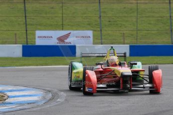 World © Octane Photographic Ltd. FIA Formula E testing – Donington Park 19th August 2014. Spark-Renault SRT_01E. Audi Sport ABT - Daniel Abt. Digital Ref :