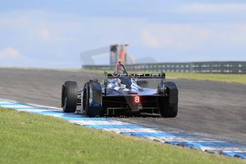 World © Octane Photographic Ltd. FIA Formula E testing – Donington Park 19th August 2014. Spark-Renault SRT_01E. Venturi - Nick Heidfeld. Digital Ref : 1077LB1D6075