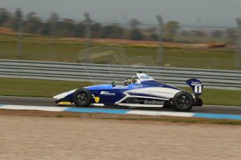 World © Octane Photographic Ltd. Donington Park test, Thursday 17th April 2014. Dunlop MSA Formula Ford Championship of Great Britain. JTR - Sam Brabham - Mygale M12-SJ/Mountune. Digital Ref : 0905lb1d0237