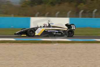 World © Octane Photographic Ltd. Donington Park test, Thursday 17th April 2014. Dunlop MSA Formula Ford Championship of Great Britain. JTR - Jayde Kruger - Mygale M12-SJ/Mountune. Digital Ref : 0905lb1d0263