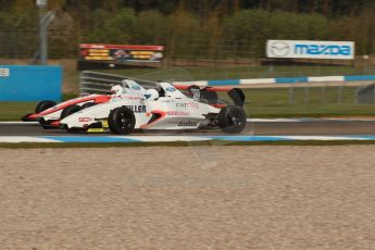 World © Octane Photographic Ltd. Donington Park test, Thursday 17th April 2014. Dunlop MSA Formula Ford Championship of Great Britain. SWB - James Webb – Sinter LA12/Scholar. Digital Ref : 0905lb1d0267