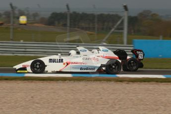 World © Octane Photographic Ltd. Donington Park test, Thursday 17th April 2014. Dunlop MSA Formula Ford Championship of Great Britain. SWB - James Webb – Sinter LA12/Scholar. Digital Ref : 0905lb1d0272