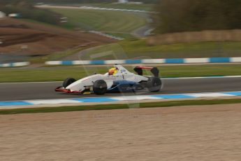 World © Octane Photographic Ltd. Donington Park test, Thursday 17th April 2014. Dunlop MSA Formula Ford Championship of Great Britain. SWB - Greg Holloway – Sinter LA12/Scholar. Digital Ref : 0905lb1d0280