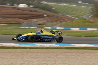 World © Octane Photographic Ltd. Donington Park test, Thursday 17th April 2014. Dunlop MSA Formula Ford Championship of Great Britain. Falcon Motorsport - Ricky Collard - Mygale M12-SJ/Swindon. Digital Ref : 0905lb1d0298