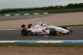 World © Octane Photographic Ltd. Donington Park test, Thursday 17th April 2014. Dunlop MSA Formula Ford Championship of Great Britain. SWB - James Webb – Sinter LA12/Scholar. Digital Ref : 0905lb1d0385