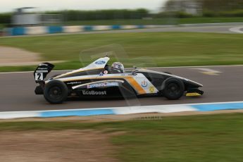 orld © Octane Photographic Ltd. Donington Park test, Thursday 17th April 2014. Dunlop MSA Formula Ford Championship of Great Britain. JTR - Jayde Kruger - Mygale M12-SJ/Mountune. Digital Ref : 0905lb1d0445