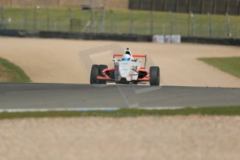 World © Octane Photographic Ltd. Donington Park test, Thursday 17th April 2014. Dunlop MSA Formula Ford Championship of Great Britain. SWB - James Webb – Sinter LA12/Scholar. Digital Ref : 0905lb1d4252