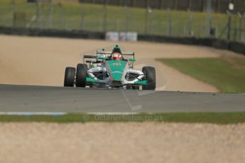 World © Octane Photographic Ltd. Donington Park test, Thursday 17th April 2014. Dunlop MSA Formula Ford Championship of Great Britain. Richardson Racing - Ovie Iroro - Mygale M12-SJ/Scholar. Digital Ref : 0905lb1d4342