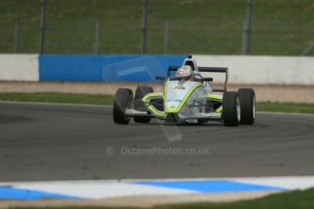 World © Octane Photographic Ltd. Donington Park test, Thursday 17th April 2014. Dunlop MSA Formula Ford Championship of Great Britain. Meridian Motorsport - Ashley Bobby Thompson - Mygale M12-SJ/Scholar. Digital Ref : 0905lb1d4534