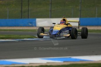 World © Octane Photographic Ltd. Donington Park test, Thursday 17th April 2014. Dunlop MSA Formula Ford Championship of Great Britain. Falcon Motorsport - Chris Mealin - Mygale M12-SJ/Swindon. Digital Ref : 0905lb1d4560