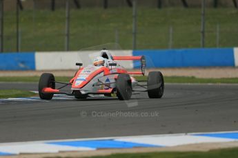 World © Octane Photographic Ltd. Donington Park test, Thursday 17th April 2014. Dunlop MSA Formula Ford Championship of Great Britain. Radical Motorsport - Juan Rosso - Mygale M12-SJ/Mountune. Digital Ref : 0905lb1d4576