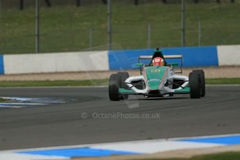 World © Octane Photographic Ltd. Donington Park test, Thursday 17th April 2014. Dunlop MSA Formula Ford Championship of Great Britain. Richardson Racing - Ovie Iroro - Mygale M12-SJ/Scholar. Digital Ref : 0905lb1d4579